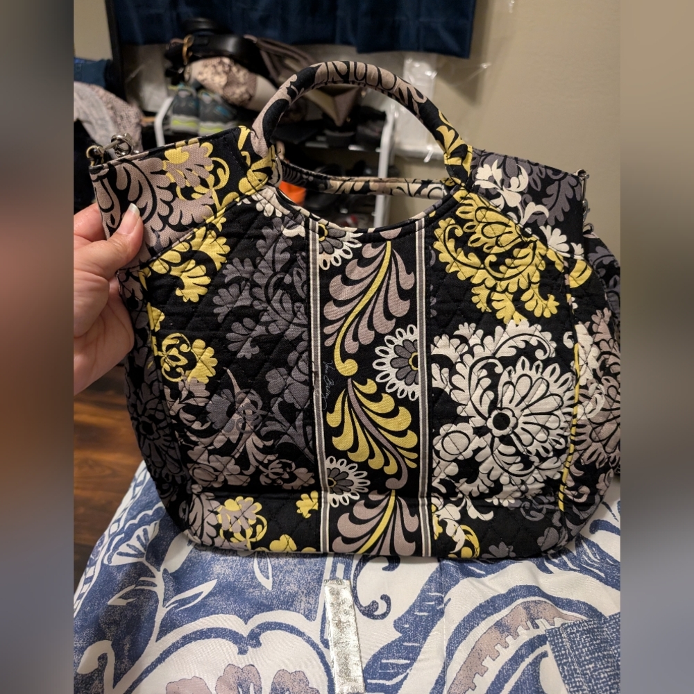 Vera Bradley Floral Quilted Handbag